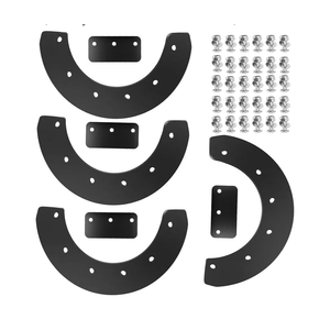 302565MA 327072MA Snow Thrower Paddle & Hardware  by Huthbrother, Compatible with Craftsman Murray 57121MA 1687312SM, for Craftsman Machines 20" 21" or 22" Snowblower