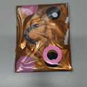 2 x 9 Pcs Christmas Balloons Gingerbread Balloons Pink Candy Cane Balloon for Holiday Birthday Baby Shower Christmas Gingerbread Party Decorations