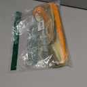 LSKYTOP Orange Pampas Grass Decor,23Inch 12pcs Faux Pampas Grass Bouquets Artificial Pampas Fake Pampas Flower for Home Living Room Bedroom Vase Decor