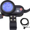Electric Scooter Throttle JP 6Pin 52v 60v Electric Scooter LCD Instrument Throttle Controller Power Switch Throttle,Waterproof Plug for Electric Scooter Control Board with Extension Wire