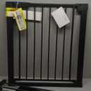 Cumbor 29.7-40.6" Baby Gate for Stairs, Baby Essential Safety Gate, Mom's Choice Awards Winner-Dog Gate for Doorways, Pressure Mounted Auto-Close Pet Gates for Dogs Indoor, Durable Child Gate, Black