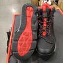 Timberland PRO mens Morphix 6 Inch Composite Safety Toe Waterproof (10.5 Wide, Black/Red-2024 New)