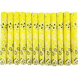 Bandanas Gift Set 12 Pack Soft Thin Handfeel Cotton Bandanna Scarf for men