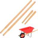 Wheelbarrow Handles with 2 Wheelbarrow Wedge