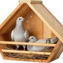 Cedar Mourning Dove Nesting Box, Oltara Wooden Dove Pigeon Bird House for Outdoors