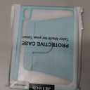 JETech Rotating Case for iPad mini (A17 Pro, 2024 Model, 7th Generation) / mini 6 (2021 Model, 6th Generation), 360 Degree Rotation Protective Stand Cover Clear Back (Blue)