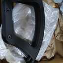 Office Chair Arm Rest Ring Replacement Part 2 Pieces Black, 43X25X3CM