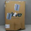 Drive Medical Two-Button Folding Walker w/ Wheels - Lightweight Rolling Mobility Support - Desk Arms - Adjustable Height - Dual Push-Button Operation - 5 Inch Front Wheels - Durable Aluminum - Silver