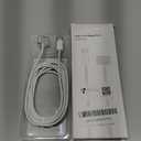 Magnetic 3 Cable USB-C 6.6FT Compatible with M5/M4/M3/M2 MacBook Air Pro Charger, 140W Safe 3 Cable for MacBook Air (13"/15" 2026/2025/2024/2023/2022), Pro (16"/14" 2026/2025/2024/2023/2021), White