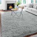 4'X6' Area Rug By Leisure And Comfort, Light Gray 