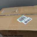 Bakers Rack with Power Outlet, Kitchen Microwave Stand with 10 S-shaped Hooks, 6-Tier Coffee Bar Station, Kitchen Storage Shelf Rack for Spices, Pots, Rustic Brown