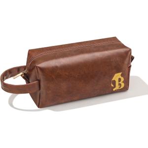 JoycuFF Graduation Gifts for Him 2025, Graduation Gift for Son Grandson Brother Boyfriend Initial B Mens Toiletry Travel Bag