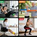 2 x Resistance Band Fitness Set, Multi-Functional Home Workout Bands, Exercise Equipment for Strength Training, Yoga & Pilates, Unisex
