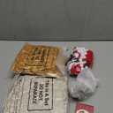 Foilswirl 24 Sets Christmas Mini Plush Bear 4 Inch Stuffed Animal Bulk Small Soft Bear Toys with Santa Hat Scarf Cards Gift Bags for Xmas Gifts Party Favors Holiday Stocking Stuffers Decoration