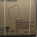 2x2 LED Troffer Light,4CCT Tunable (3000K-5000K) & 5-Step Wattage Selectable (20W-40W) Max 5600LM,0-10V Dimming Drop Ceiling Lights,ETL Listed,100-277V, 2-Pack