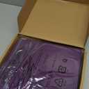 Amazon Basics Lightweight Super Soft, Comfortable Easy Care Microfiber 4 Piece Bed Sheet Set with 14-Inch Deep Pockets, Queen, Plum, Solid