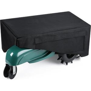 Travel Sprinkler Cover Compatible with Orbit 58322 Traveling Sprinkler, Waterproof Cover D600 Oxford Fabric, Dustproof, UV Protection with Elastic Rope and Side Pouch Full Protection