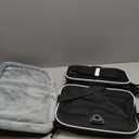 Petskd Top and Side Expandable Pet Carrier 17x12x8.5 Inches JetBlue Frontier Spirit Airline Approved, Soft-Sided Carrier for Small Cats and Dogs with Locking Safety Zipper and Anti-Scratch Mesh(Black)