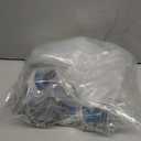 QUMY Dog Shoes for Small Dogs, Puppy Dog Boots & Paw Protectors for Winter Snow Day, Summer Hot Pavement, Waterproof in Rain Weather, Ourdoor Hiking, Indoor Hardfloor Skid-Resistant Sole Blue Size 1