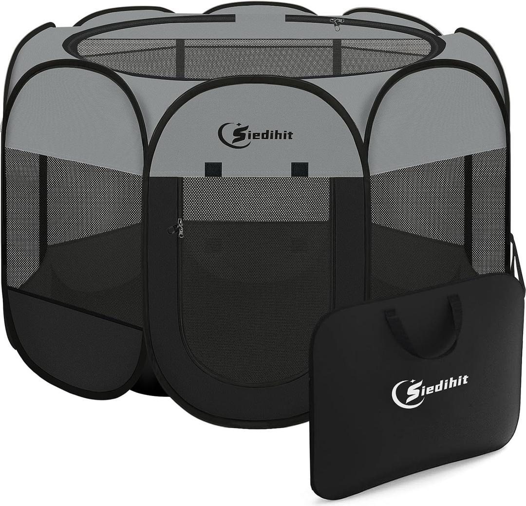 Siedihit Playpen for Extra Large Dog Cat, Dogs Tent Crate Cage