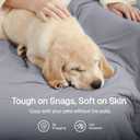 Bedtter Luxe Cooling Comforter Full/Queen, Cooling Blanket for Hot Sleepers, Q-Max>0.46 Sorona and Tencel Filling, Double-Sided Cold Breathable Lightweight Blanket, 90"x90", Gray