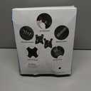 Zeerun 18LBS Weighted Vest for Women & Men with Reflective Stripe and Adjustable Buckle, Comfortable & Durable Rucking Vest for Walking, Running & Strength Training, black