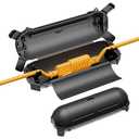 Amazon.com: iwillink 2 Pack Outdoor Extension Cord Cover Waterproof - Weatherproof Electrical Connection Box for Outdoor Outlet, Plug, Socket, Christmas Holiday Decoration, Power Tool, Black : Tools & Home Improvement