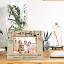 Family 4x6 Picture Frame, Family Reunion Gifts for Christmas Photo Frame, Gifts for Families Members Wooden Photo Picture Frames