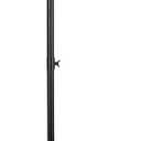Wosibo Three Span Deck Hook, 37 Inches Deck Bird Feeder Pole, Hanging Baskets Porch Multi-Hook for Deck Kit with Three Branches for Plant Hangers, Lanterns, Wind Chimes and More