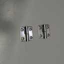 Pack of 6 Removable Hinge 1.5 Inch 37 x 33 mm Small Sliding Joint Flag Hinges Removable Door Hinges 304 Stainless Steel Left Handed (Left Handed 1.5 Inch)