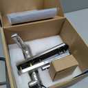 Elemake Left Handed Keyless Door Lock, Mechanical Keypad Door Lock with Handle, Heavy Duty Door Lever Lock Combination Security Digital Code, Stainless Steel 304 (Not Deadbolt)