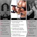 Twister Arm Trainer, 30-110lb Adjustable Chest Workout Equipment, Multi-Muscle Group Training, Portable Power Twister Bar, Detachable Design, Unisex and Suitable for Home and Gym Use