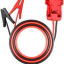 Jumper Cable Clamps Compatible With Mil.waukee Compatible With M18 18V Battery Jumper Starter, 8AWG Automotive Booster Cable (Without Overcurrent Protector Jumper Starter, Without Overcurrent Protector Jumper Starter)