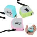 WORKPRO Mini Tape Measure, 3 Pcs 12FT Auto-Lock Easy Reading Tape Measurement, Inch/Metric Scale Pocket Size Small Tape Measure for Engineer, Portable, Lightweight, ABS Protective Casing