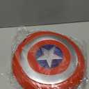 12 Inch Captain Round Shield,Superhero Shield Prop Role Play Toy,Halloween Cosplay Shields for Birthday Gift,Party Decoration