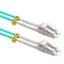 VANDESAIL LC to LC Fiber Patch Cable, 10G /40G OM3 Fiber Optical Patch Cables Multimode Duplex 50/125 LSZH (10M, OM3)