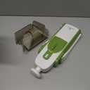 ONCE FOR ALL Safe Mandoline Slicer, Multi Vegetable Chopper, Potato Slicer for Kitchen, 4 Modes 100+ Presets Adjustable Thickness, French Fry Cutter (5 in 1 Green)