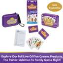 Five Crowns Giant Card Games  Jumbo Playing Cards, Card Game for Kids and Adults, Family Game Night, 5 Suited Rummy Style Card Game, Ages 8+