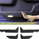 Door Anti Kick Pad Compatible with 2024 2025 2026 Toyota Tacoma Car Door Scuff Protectors Double Cab 5 Seats Door Protective Mat Dirty Stickers 4PCS All Weather 2025 Tacoma Accessories