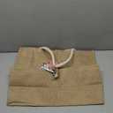 Hibala Woven Large Beach Bag Straw Beach Tote Handmade Weaving Shoulder Tassel Bag Handbag