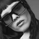 Thick Frame Square Glasses for Women Men Trendy Rectangle Blue Light Glasses Computer Eyeglasses (Brown)