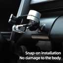 Compatible with Mazda CX50 Accessories Phone Holder, Snap-On Installation, Custom Fit for 2022-2026 Mazda CX50 Accessories(Black)