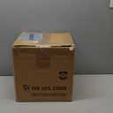 LE TAUCI 12 Inch Pots for Plants, Ceramic Large Planters for Indoor Plants, Indoor Plant Pots for Home Garden Patio Office, Planter Pots with Drainage Hole and Rubber Plug, Neutral Gray