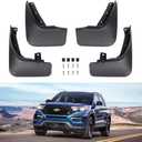 Autorder Mud Flpas Splash Guards for Ford Explorer 2020-2025 2026 Accessories Mudflap Fender Flares Front and Rear Mud Guard Set 4PCS