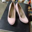 DREAM PAIRS Tiffany Women's Classic Elegant Versatile Low Stiletto Heel Dress Platform Pumps Shoes (5.5)