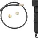 Tactical Antenna Relocation Kit Enhanced Signal & Mobility Chest Rig & Backpack Compatible Durable, Lightweight & Weather-Resistant Ideal for Military, Outdoor Use (Black, 19" Cable)