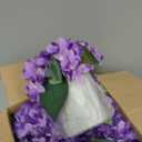 DIYDOFUN Purple Flower Table Centerpieces, Set of 6, Hydrangeas