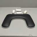 Arm Rest for Nails Tech with Adjustable Base,U shaped Comfortable Manicure Nail Hand Rest Stand Pillow Cushion for Acrylic Nail Art Tech (Black)