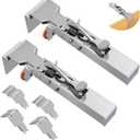 Drawer Front Installation Clamps Adjustable Drawer Fixing Clamp for Cabinet Installation Tools Drawer Front Fixing Clip, 2 Pack Efficient Drawer Face Panel Clamps