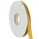 2 x TONIFUL 2 Inch x 50yd Gold Satin Ribbon Wide Solid Fabric Ribbon for Gift Wrapping, Floral Bouquets, Bows and Craft Making, Christmas Valentines Birthday Wedding and Party Decoration